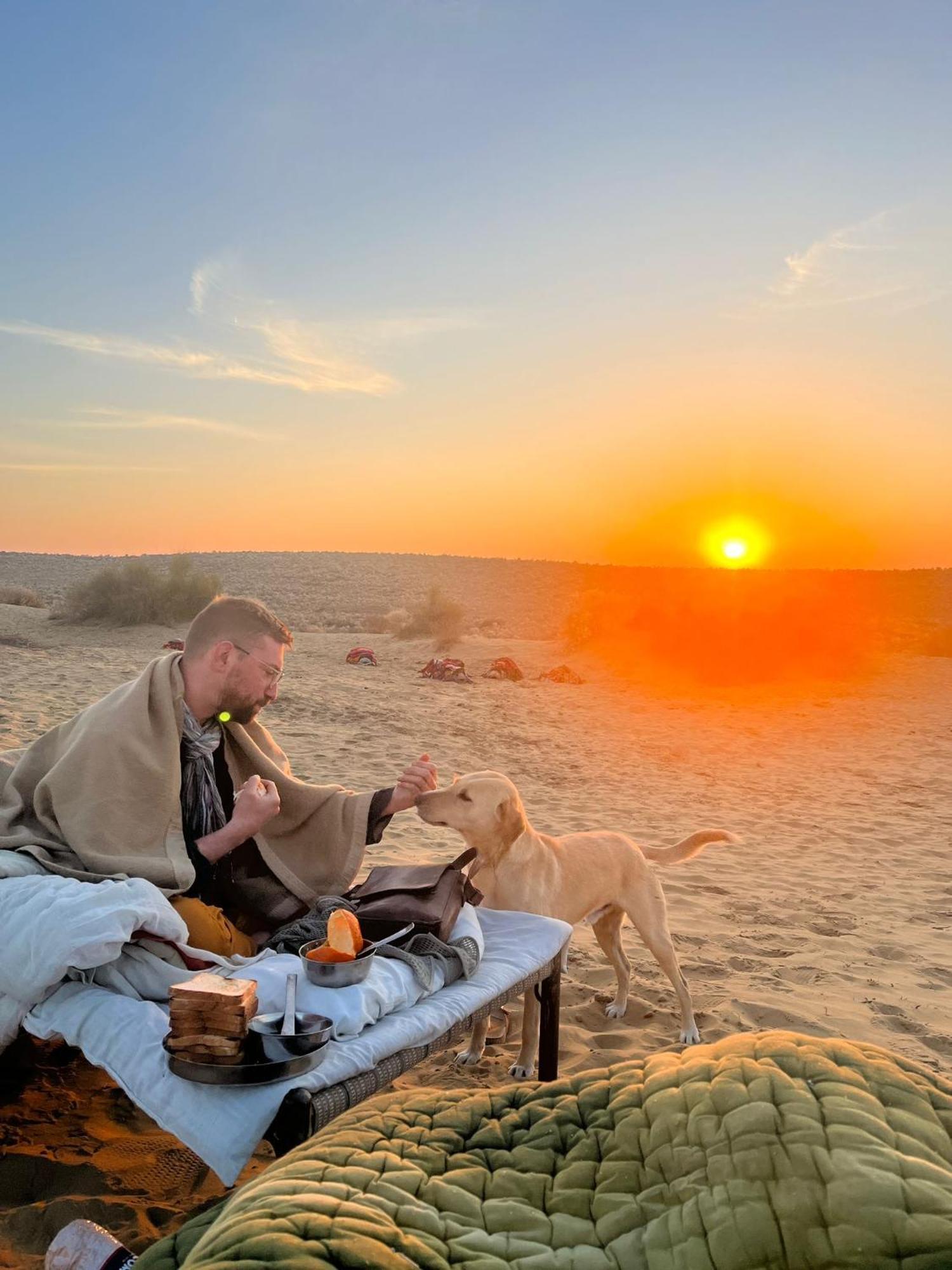 Hostel Marigold Home Stay Jaisalmer Ngoại thất bức ảnh